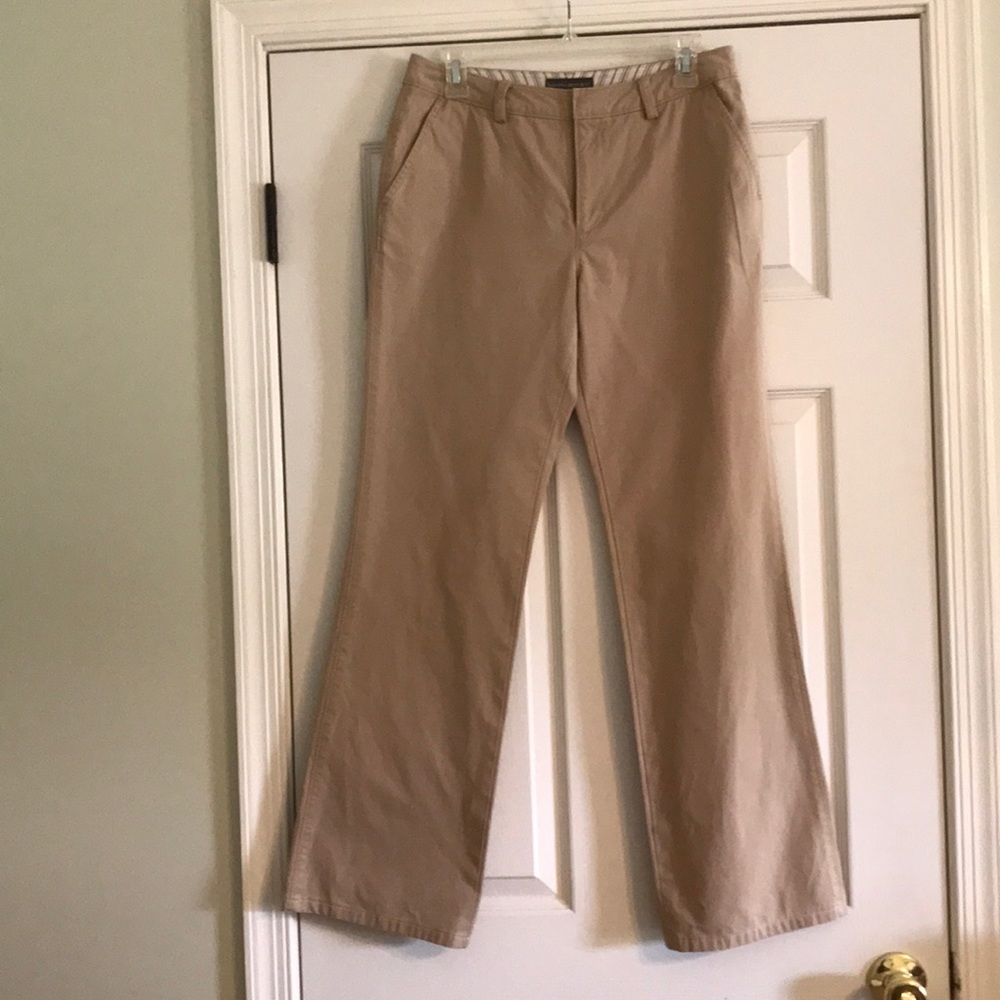 Khaki banana republic pants